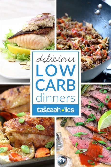 Low Carb Dinners - Keto Dinner Recipes | Tasteaholics