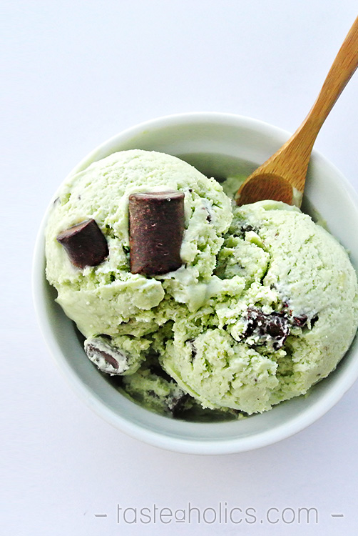 Keto Mint Chocolate Chip Ice Cream Recipe