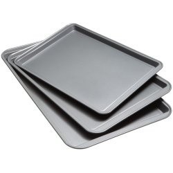 Good Cook Set Of 3 Non-Stick Cookie Sheet