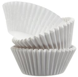 Standard Size White Cupcake Paper Baking Cup Cup Liners 500 Pcs