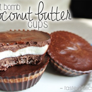 Keto Coconut Butter Cup Fat Bombs