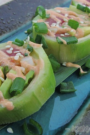 Keto Cucumber Sushi Rolls