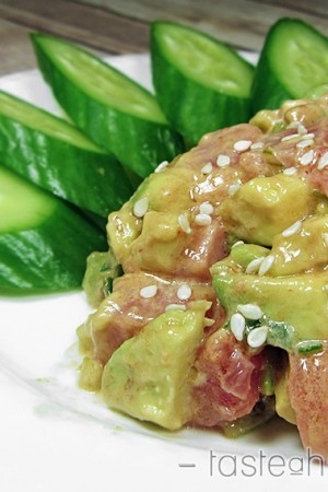 Low Carb Tuna Tartare