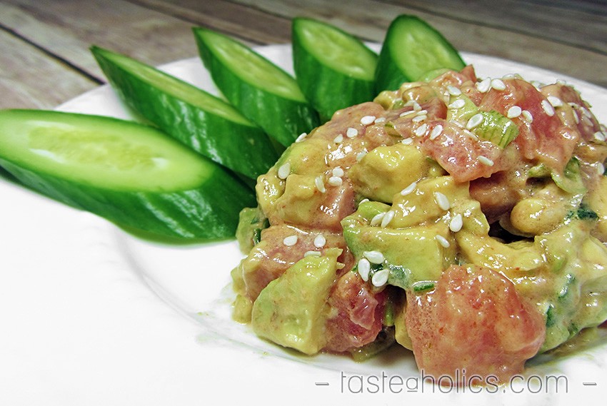 Low Carb Tuna Tartare