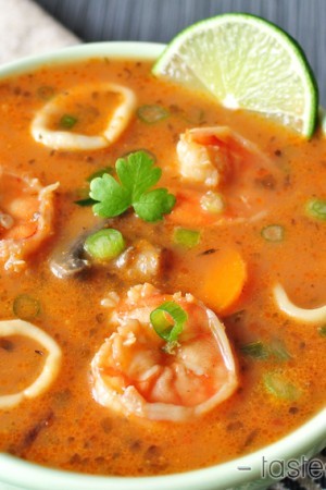 Keto Seafood Soup