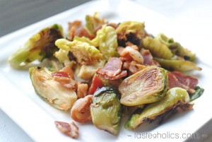 Low Carb Brussel Sprouts with Bacon