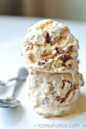 Keto Butter Pecan Ice Cream