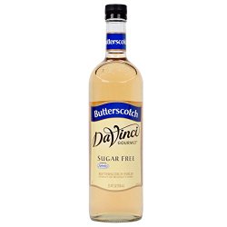 DaVinci SUGAR FREE Butterscotch Syrup w Splenda 750 mL