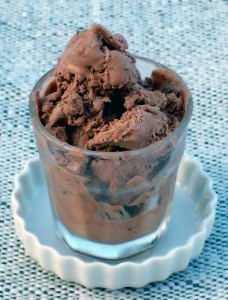 Low Carb Black Forest Ice Cream