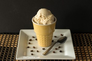 Homemade Keto Coffee Ice Cream Without Eggs