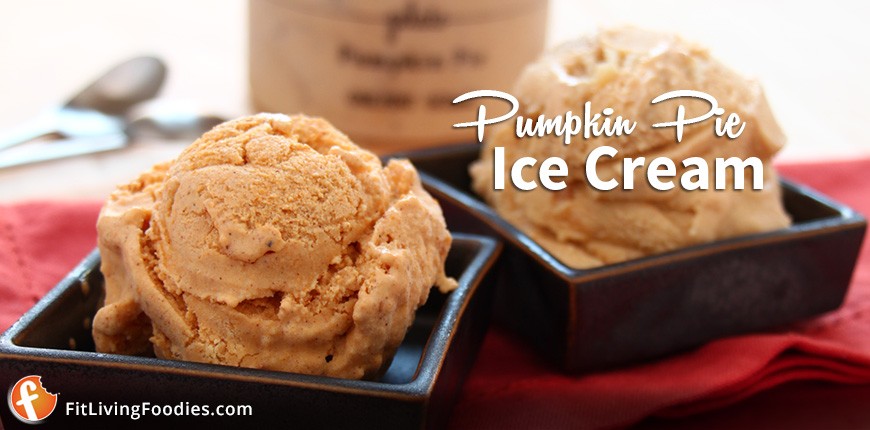 Low Carb Pumpkin Pie Ice Cream