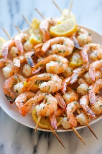 Low Carb Shrimp Skewers