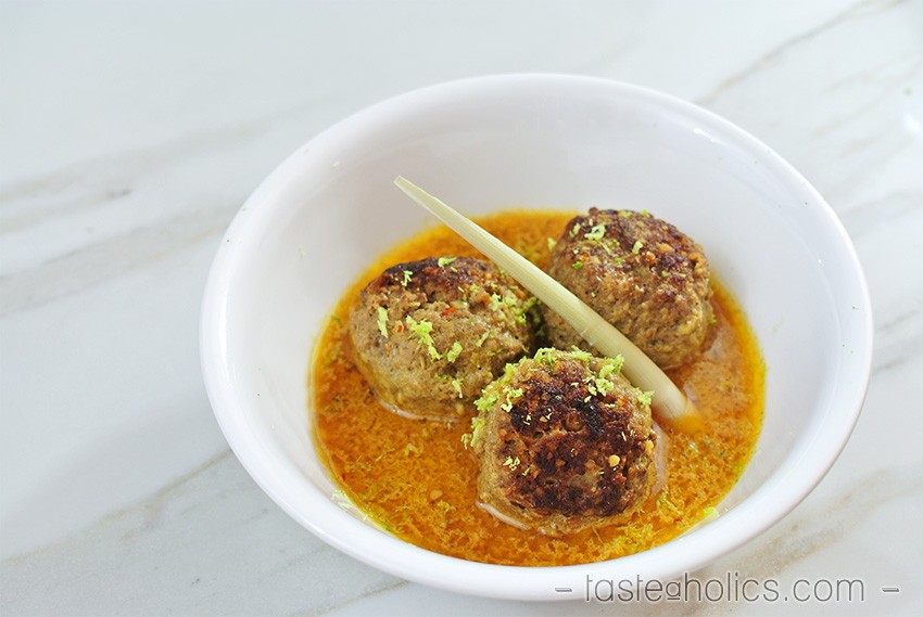 Keto Meatballs in Coconut Broth