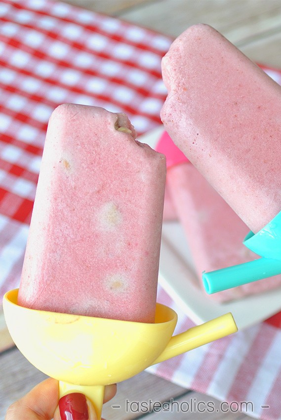 Keto Strawberry Pistachio Creamsicles