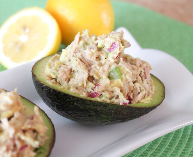 Low Carb Avocado Tuna Salad