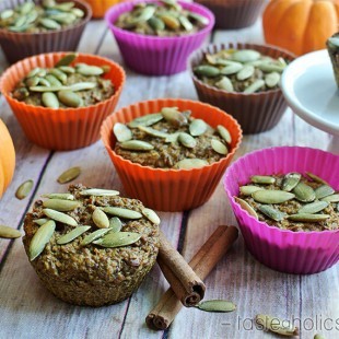 Keto Pumkpin Flaxseed Muffins