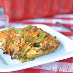 Cheddar Chicken and Broccoli Casserole - Low Carb & Gluten-free, an easy keto recipe for dinner any night!