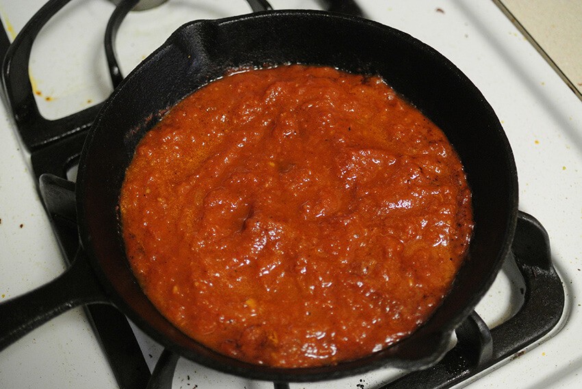 Heat marinara