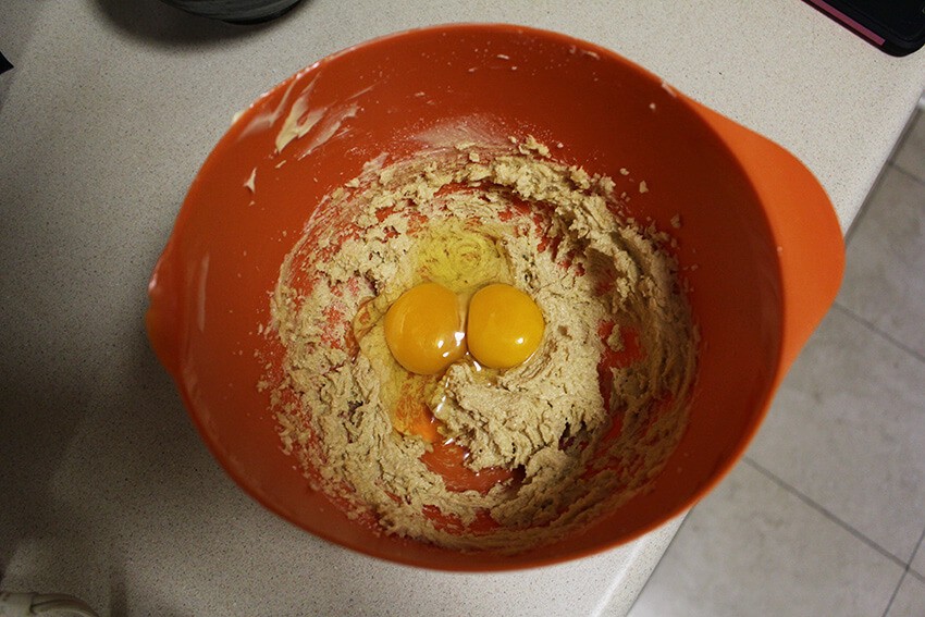 Add eggs