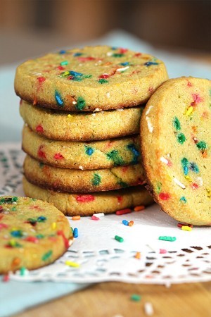 Keto Cake Batter Cookies
