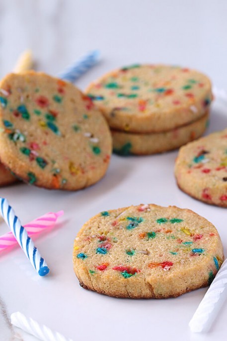 Keto Cake Batter Cookies
