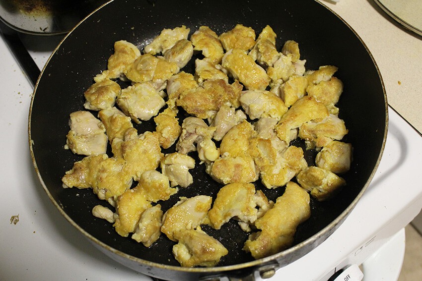 cook chicken