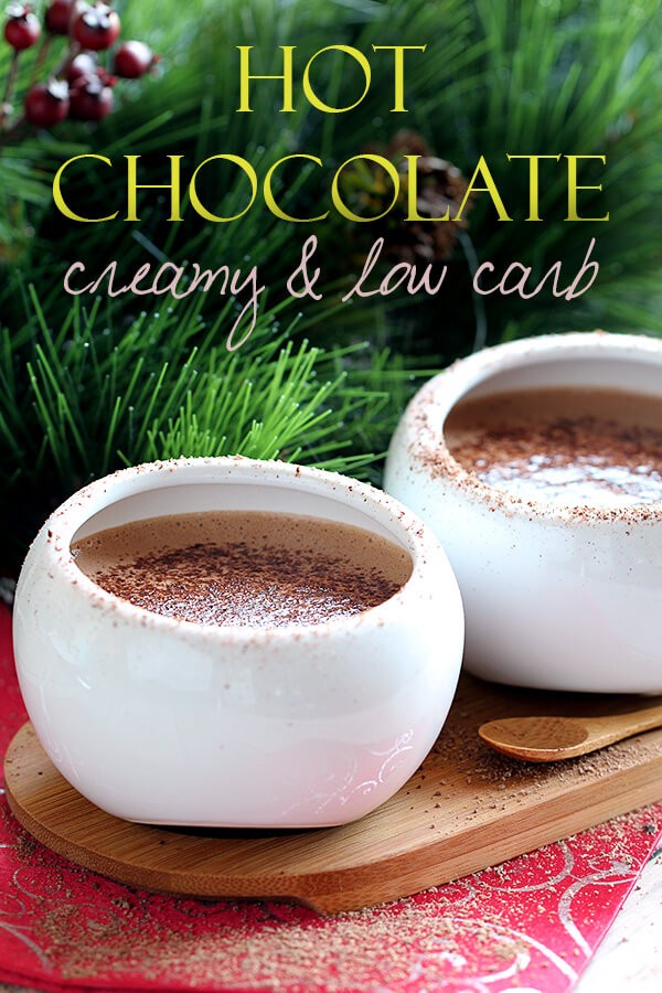 Low Carb Creamy Hot Chocolate