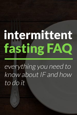 intermittent fasting FAQ