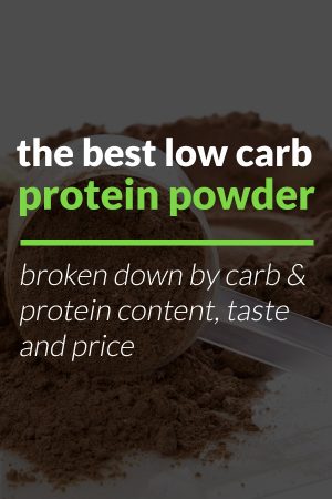 low carb protein powder