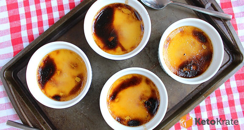 Keto Creme Brulee