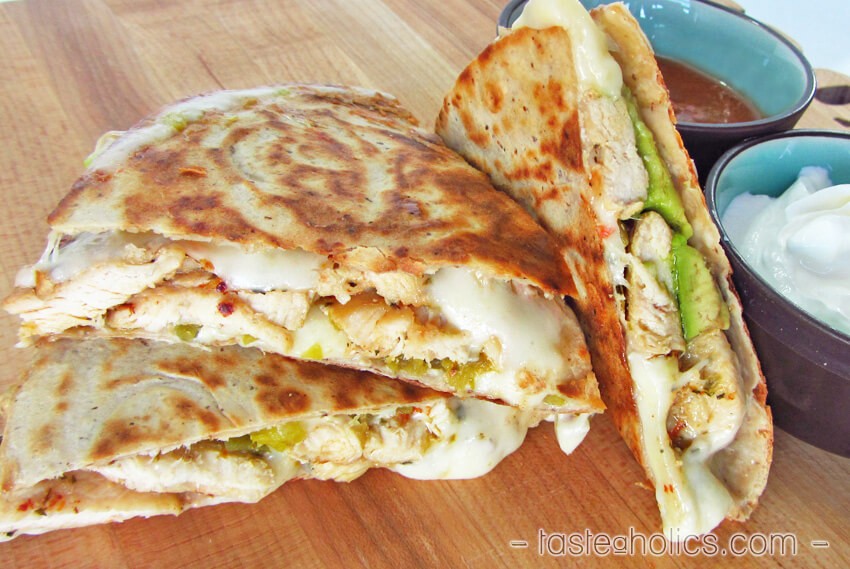 Low Carb Chicken Quesadilla