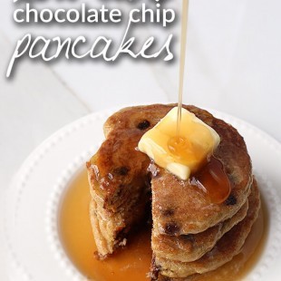 Low Carb Chocolate Chip Pancakes VIDEO