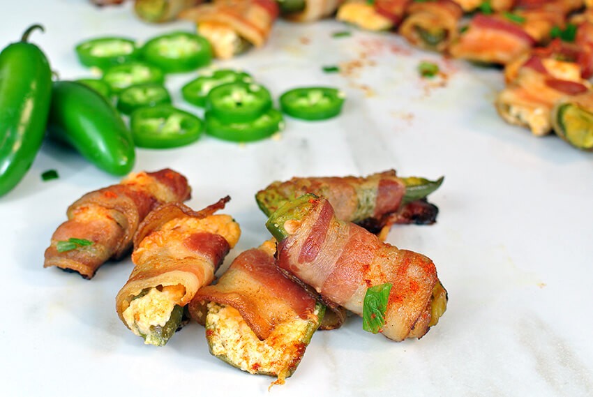 Low Carb Jalapeno Poppers