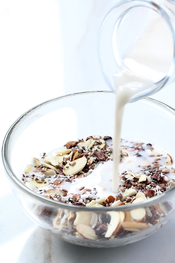 Low Carb Chocolate Crunch Cereal Keto Cereal Recipe Tasteaholics