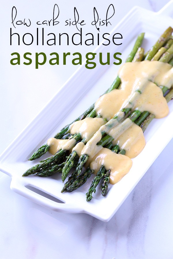 Keto Hollandaise Asparagus