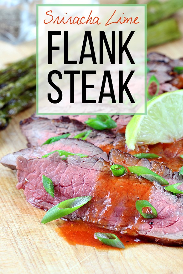 Keto Sriracha Lime Flank Steak