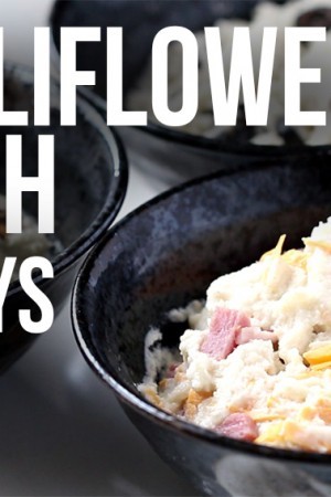 Keto Cauliflower Mash - 3 ways! Low Carb, Paleo & Gluten Free - Tasteaholics.com