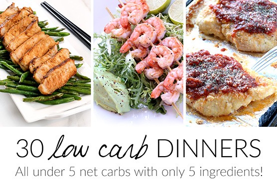 30 Low Carb Dinners