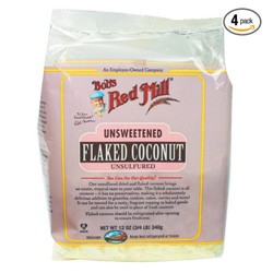 flaked coconut