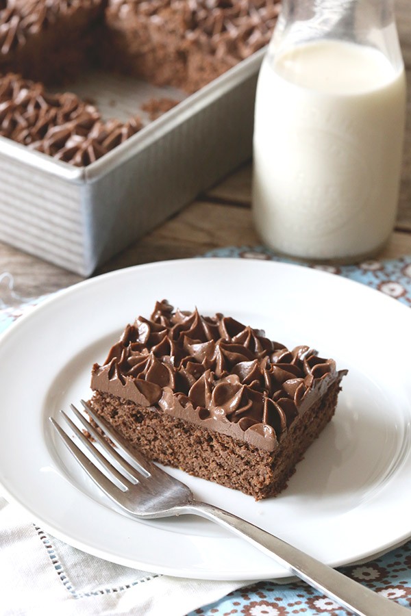 Low Carb Chocolate Snack Cake