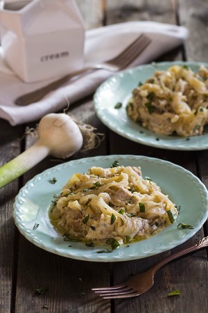 Keto Chicken Alfredo Fettuccine