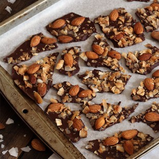 Toasted Coconut Almond Bark