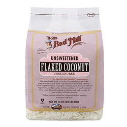 flaked coconut