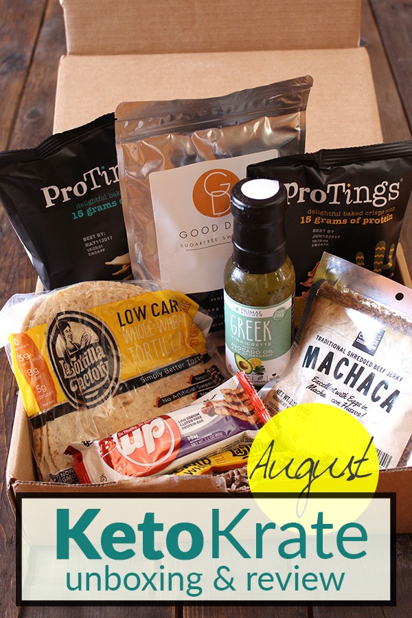 August Keto Krate Unboxing & Review on Tasteaholics.com - Low Carb, Paleo & Gluten Free Recipes