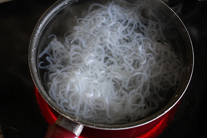 Boil noodles