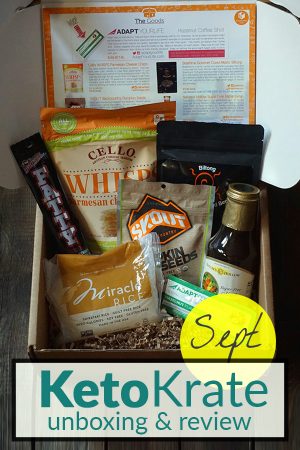 September Keto Krate Unboxing