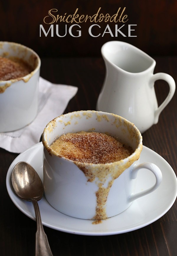 Keto Snickerdoodle Mug Cake