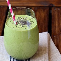 Low Carb Green Breakfast Smoothie