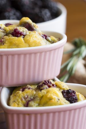 Keto Blackberry Egg Bake Recipes