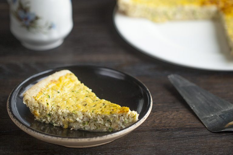 Keto Chicken and Zucchini Breakfast Quiche Recipe Tasteaholics